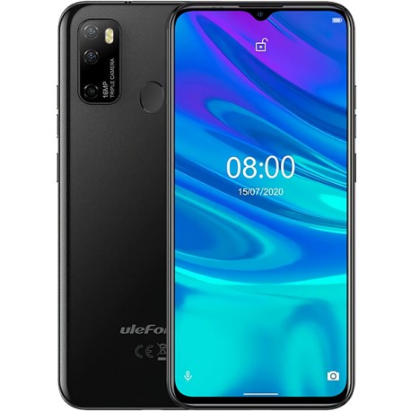 Ulefone Note 9P, Android 10, Smartphone, 6.52" IPS LCD, LTE, Octa-core, Dual SIM, 16+8MP, 4+ 64GB, Black