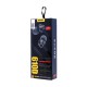 Remax RM610D, Wired In-ear Earphone, 1200 mm, Black