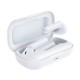 REMAX TWS-18 Wireless Bluetooth Earbuds, 30 mAh, White 
