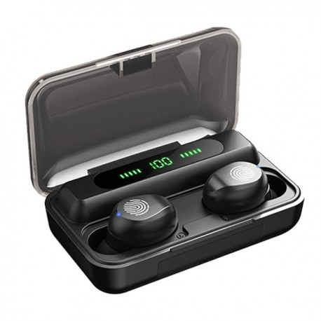 REMAX TWS-43, Wireless Bluetooth 5.0 Earbuds, 45 mAh, Black
