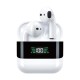 WK VA03 Wireless Bluetooth 5.1 Earbuds, 200 mAh, White