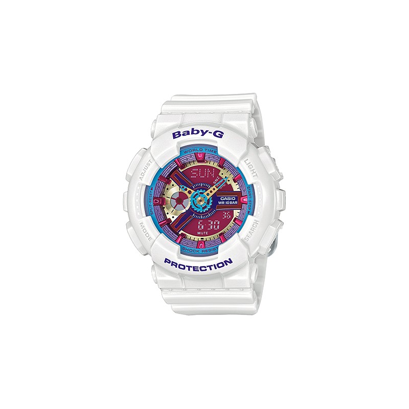 Casio Baby-G BA-111-4A2DR Analog-Digital Watch, Shock Resistant, Water  Resistant OWTEL Store