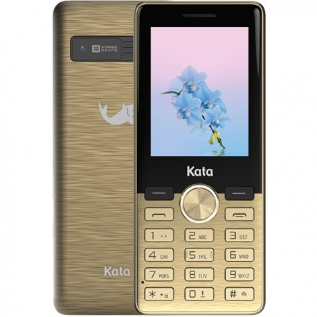 KATA B2 Basic Phone, 2.4", Dual SIM, 0.3 MP, 32+32MB, Gold