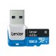 Lexar MicroSD w/ USB Reader Class10 U1 633X 95M 128GB