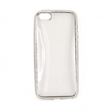 Mega 8 iPhone 5 Electroplate Frame TPU Case