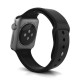 Apple Watch Space Gray Aluminum Case with Black Sport Band Series 2 42mm