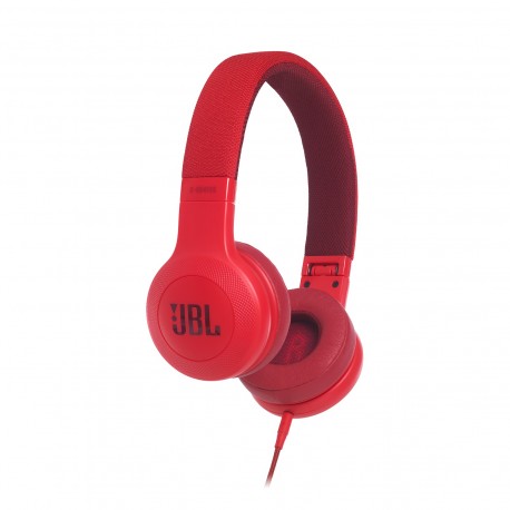 JBL E35 貼耳式耳機 (紅色)