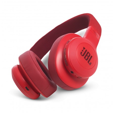 JBL E55BT 貼耳式藍牙耳機 (紅色)