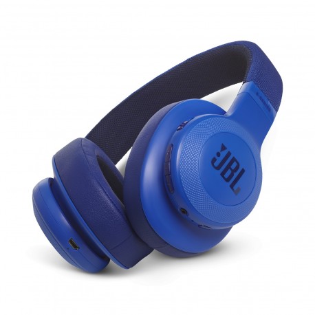 JBL E55BT 貼耳式藍牙耳機 (藍色)
