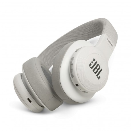 JBL E55BT 貼耳式藍牙耳機 (白色)