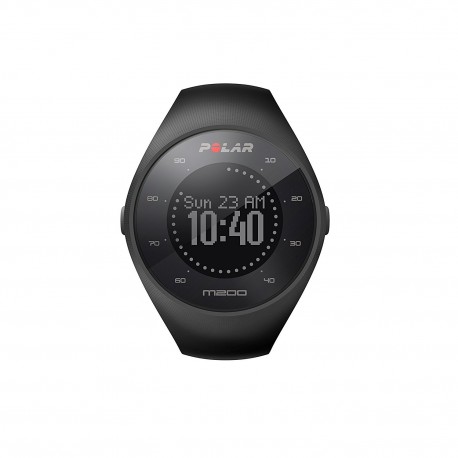 POLAR M200 GPS 光學心率跑步手錶 M/L碼 140-200MM (黑色)